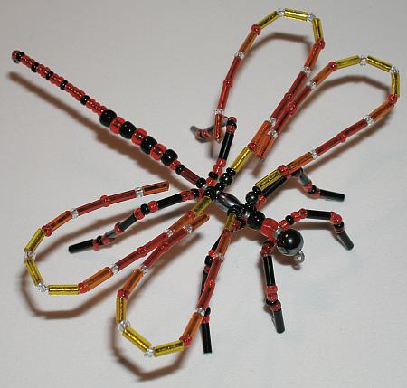 beaded dragonfly DR-107