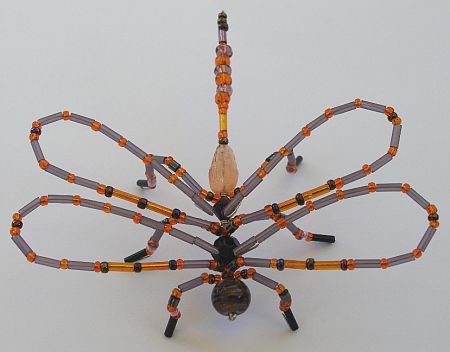 beaded dragonfly DR-108