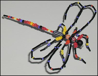 beaded dragonfly DR-206