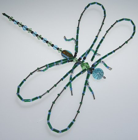 beaded dragonfly DR-211
