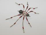 Small 'Silver' Style Christmas Spider Ornament