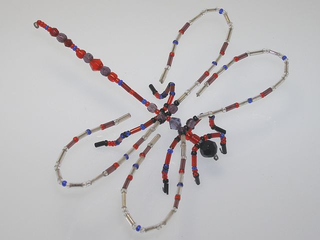 Beaded Dragonfly #104