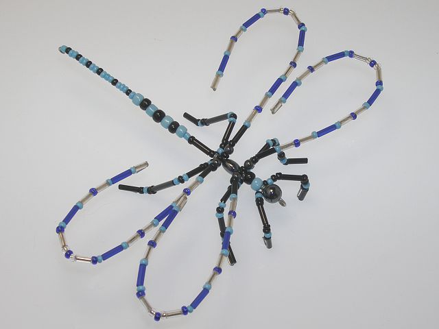 Beaded Dragonfly #106