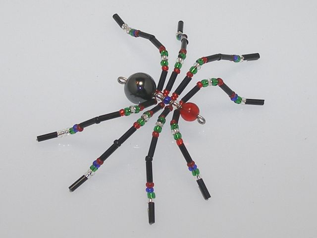 Small 'Antique' Style Christmas Spider Ornament