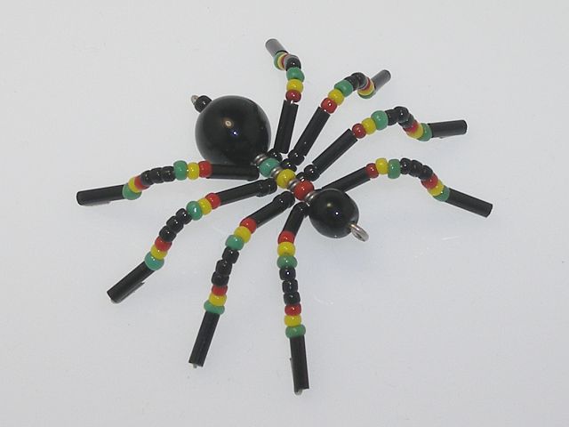 Beaded Spider #168