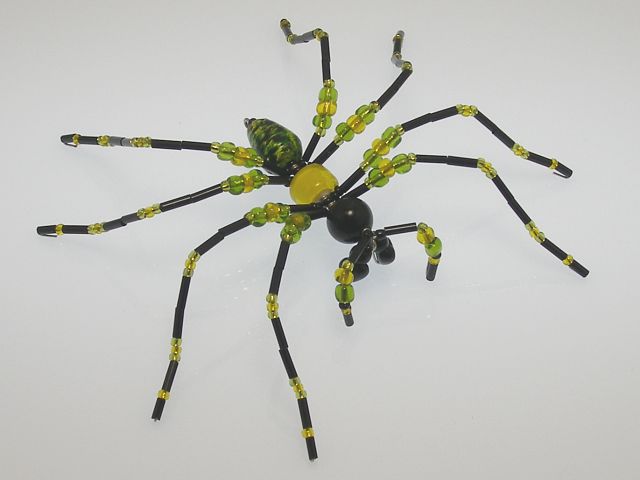 Beaded Spider #206