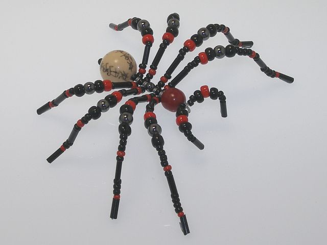 Beaded Spider #212