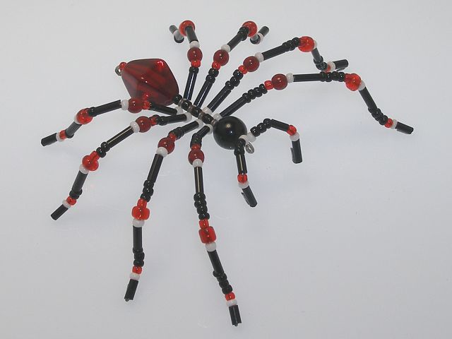 Beaded Spider #214