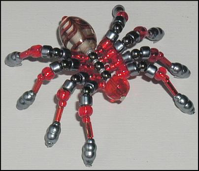 beaded spider SP-105