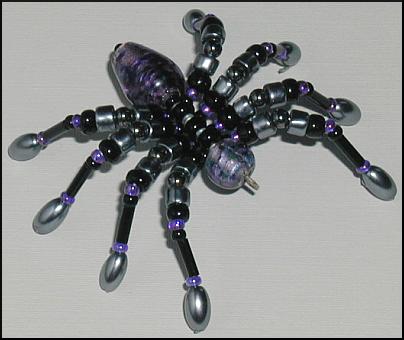 beaded spider SP-109