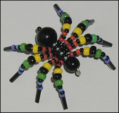 beaded spider SP-117