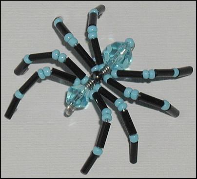beaded spider SP-124