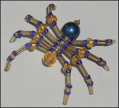 beaded spider SP-129