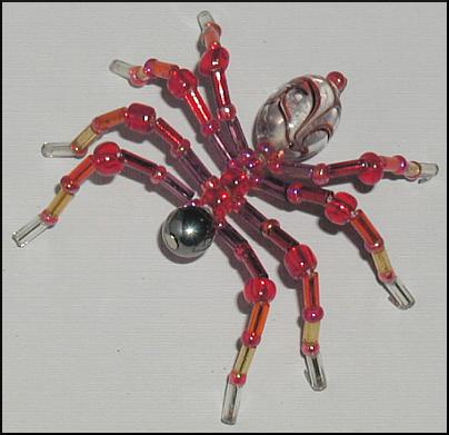 beaded spider SP-137