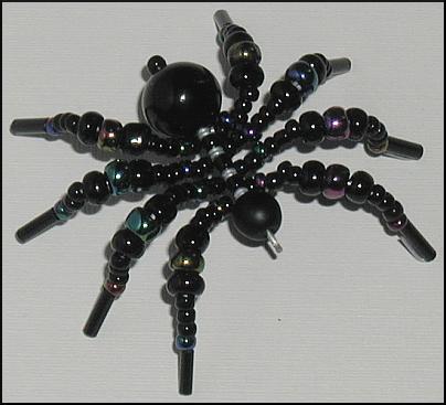 beaded spider SP-138