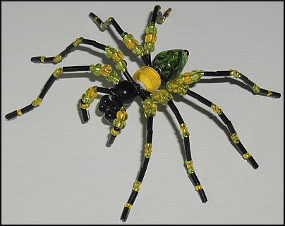 beaded spider SP-206