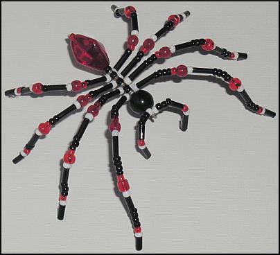 beaded spider SP-214