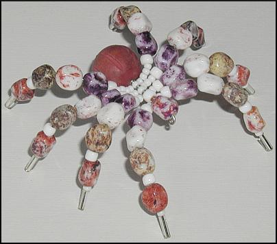 beaded spider SP-218